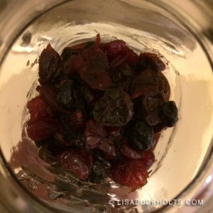 Poached Dried Berries - Top